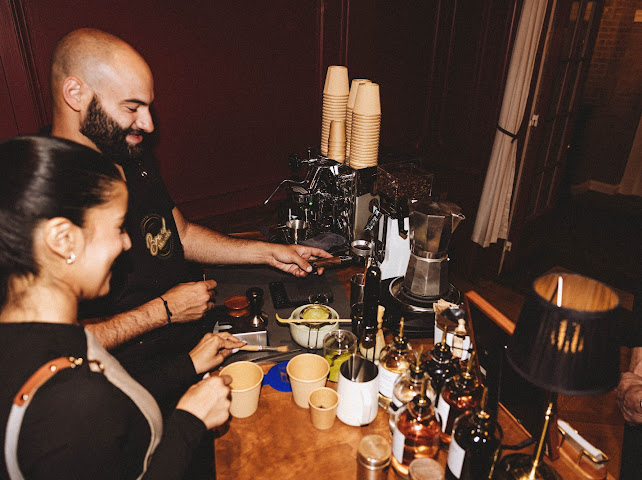 Brewed Moments Coffee Cart mobile espresso bar experience New York